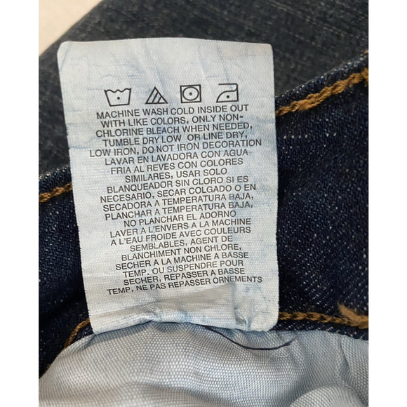 Wrangler Womens Boot Cut Jeans Size 3 Mid Rise Dark Denim Cowgirl Western Y2K - Picture 8 of 13